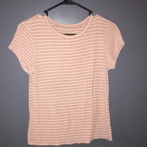 Ribbed, stripped T-shirt